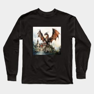 Jabberwocky Alice in Wonderland Long Sleeve T-Shirt